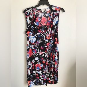 Floral Sleeveless Dress - Multicolor